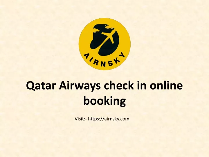 qatar airways check in online booking