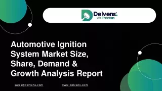 Automotive Ignition System Market ppt