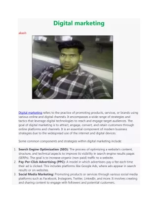 Digital marketing 2