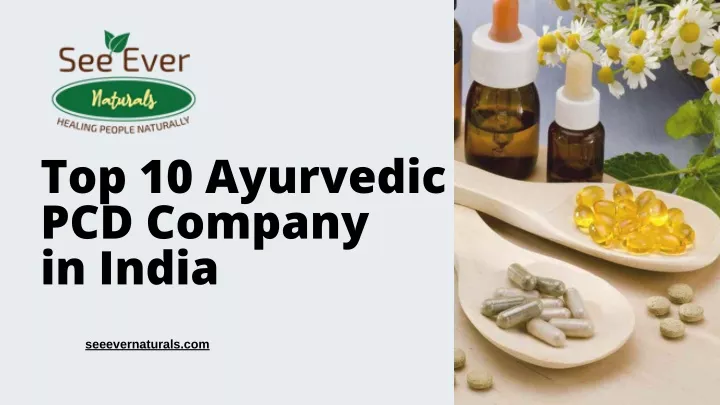 top 10 ayurvedic pcd company in india