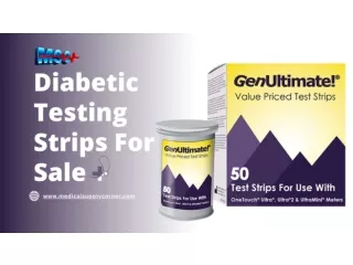 Diabetic Testing Strips For Sale