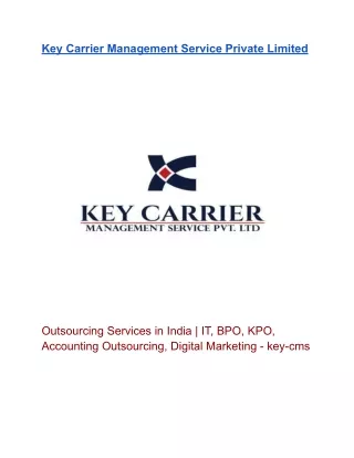 key carrier management service private limited