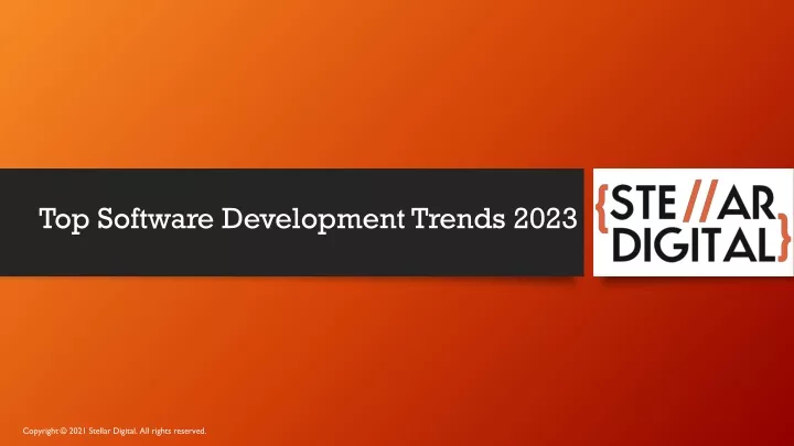 top software development trends 2023