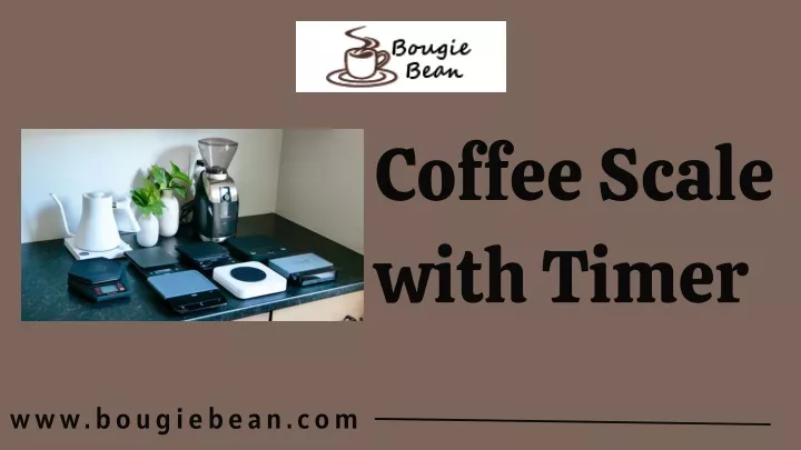 coffee scale with timer