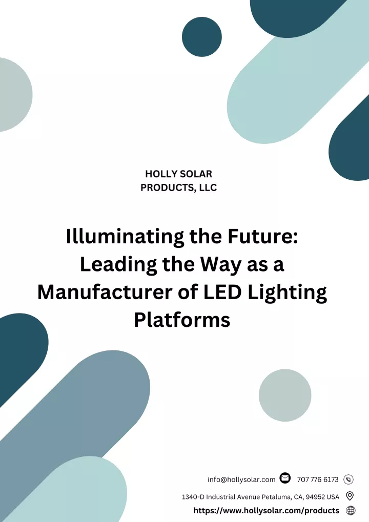 illuminating the future leading