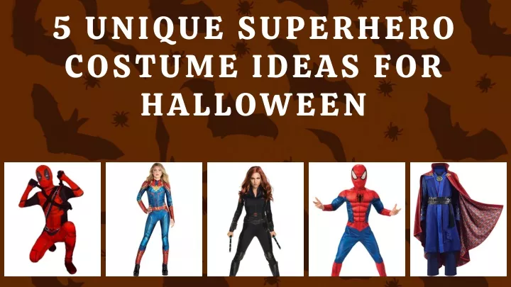 5 unique superhero costume ideas for halloween
