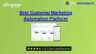 Best Customer Marketing Automation Platform
