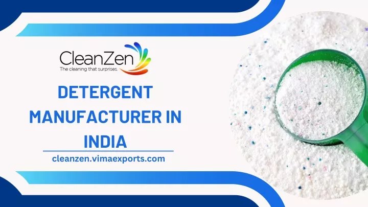 detergent manufacturer in india cleanzen