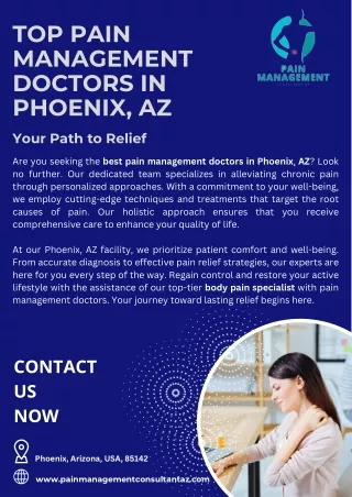Top Pain Management Doctors in Phoenix, AZ