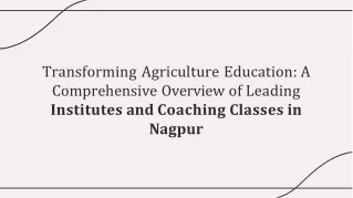 Top Agriculture Institute - Pdf