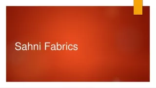 Explore the Best Online Fabric Store in Delhi for Premium Fabrics