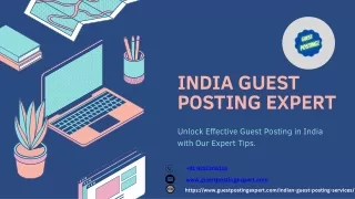 Blog posting services in india