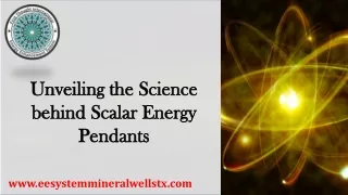 Unveiling the Science behind Scalar Energy Pendants