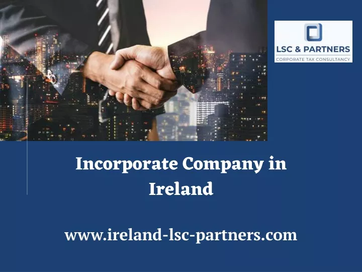 incorporate company in ireland