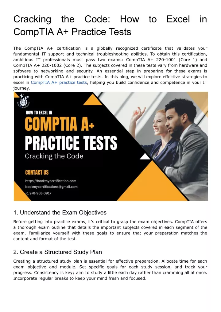 cracking comptia a practice tests