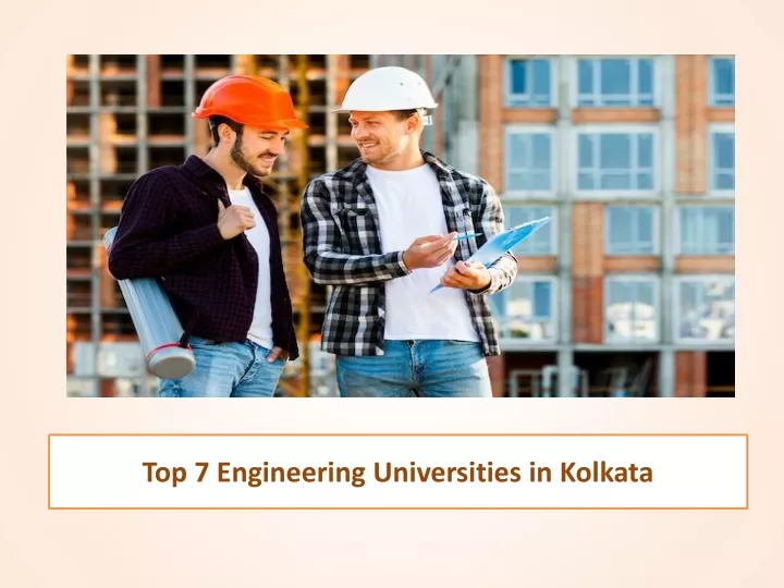 top 7 engineering universities in kolkata
