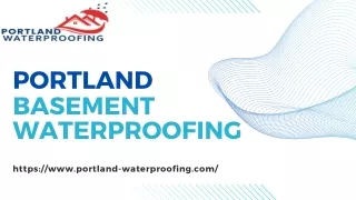 Portland Basement Waterproofing
