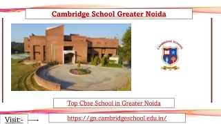 cambridge school greater noida
