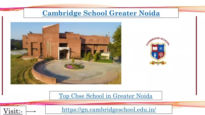 PPT - Top CBSE School in Greater Noida PowerPoint Presentation, free ...