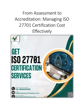 from assessment to accreditation managing