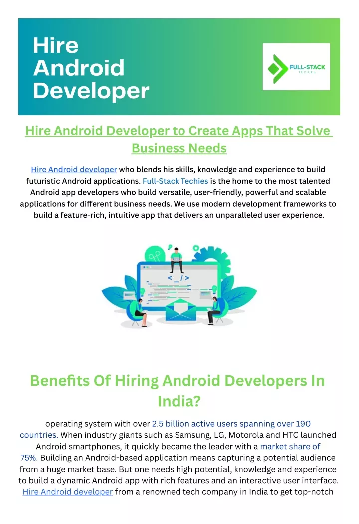 hire android developer