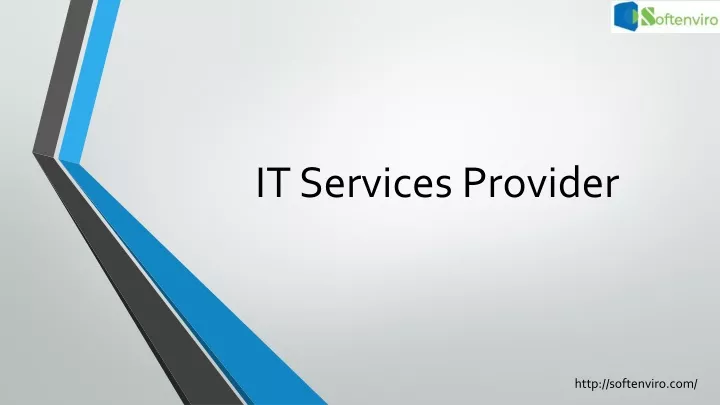 it services provider