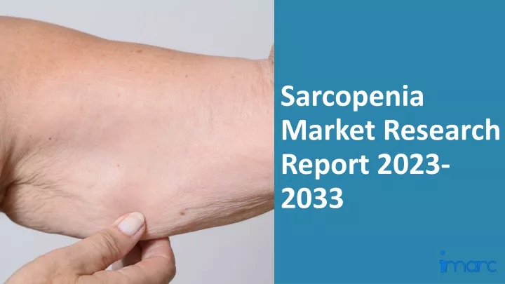 sarcopenia market research report 2023 2033