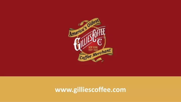 www gilliescoffee com