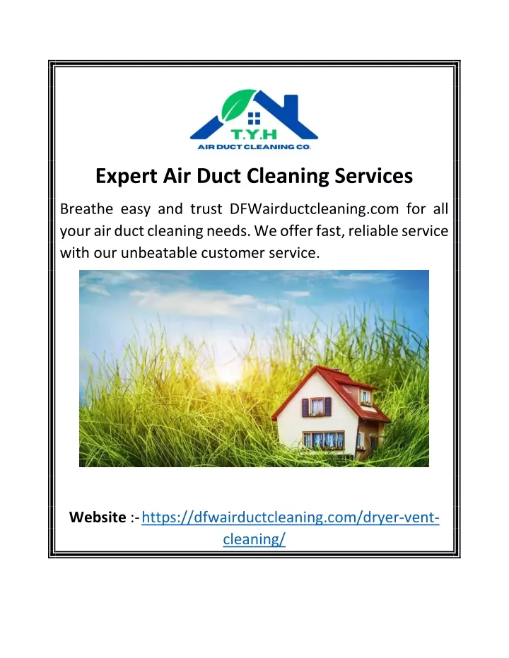 expert air duct cleaning services