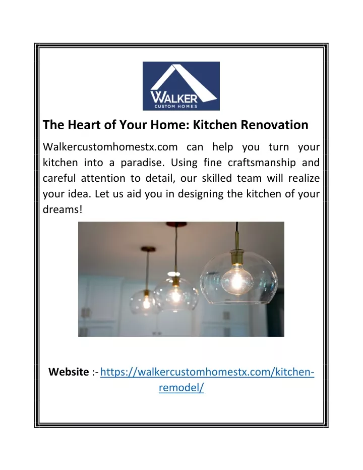 the heart of your home kitchen renovation