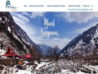 Budget Manali Tour Packages