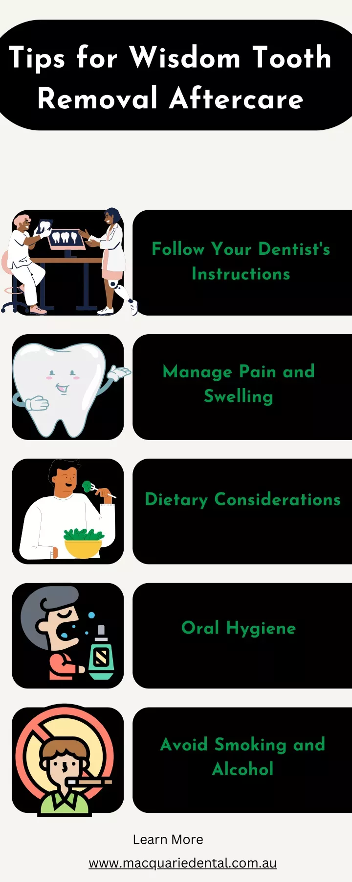 add a heading tips for wisdom tooth removal