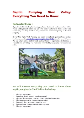 septic everything you need to know introduction