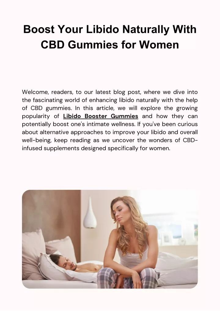 boost your libido naturally with cbd gummies