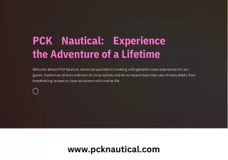 Boat Tour Hawaii- PCK Nautical Experience