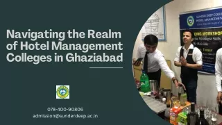navigating the realm of hotel management colleges