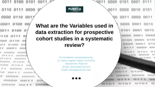 what are the variables used in data extraction