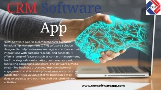 Project Management Software - CRM Software App