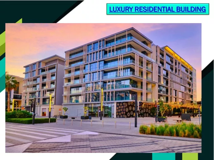 luxury residential building