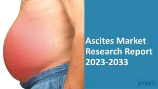 ascites market research report 2023 2033