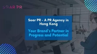 Soar PR- A PR Agency Your Brand's Partner in Progress and Potential