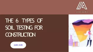 Get To Know More About Types Of Soil Testing