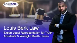 Expert Legal Representation for Truck Accidents & Wrongful Death Cases
