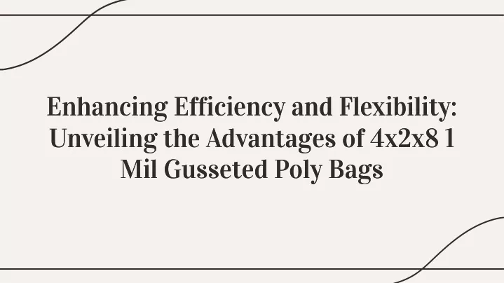 enhancing efficiency and flexibility unveiling