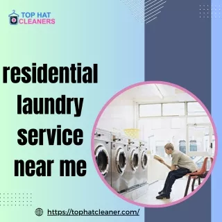 residential laundry service near me