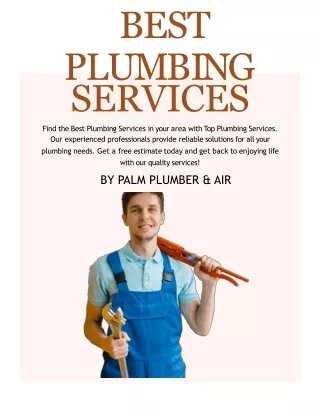 Best Plumbing Services