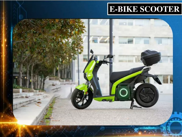 e bike scooter