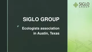 Discover Siglo Group's Conservation Blueprint Solutions