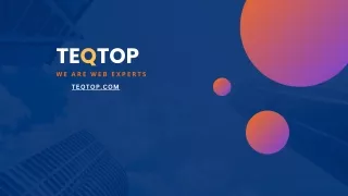 IT Services Company | TEQTOP