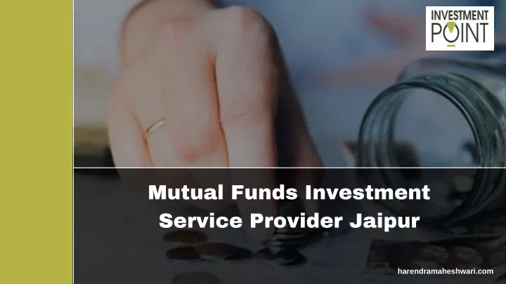 mutual funds investment service provider jaipur